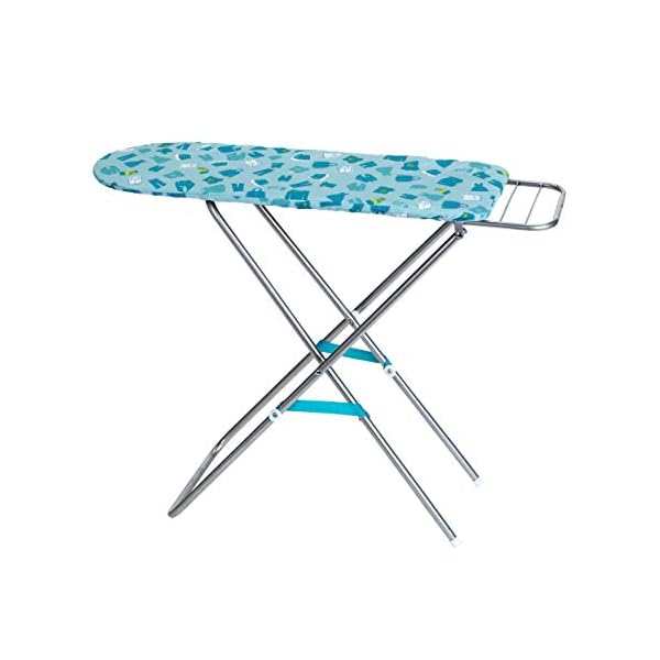 Theo Klein 6390 Pure Fresh Metal Ironing board I Height Adjustable I Toys for Children Aged 3 and over