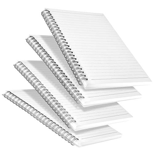 Labkiss-Spiral-Notebook-A5-Wide-Ruled-Journals-Bulk-80-Sheets-per-Book-Thick-Paper-Travel-Journaling-Set-for-Travelers-Students-Office-Wirebound-Diary-Planner-57x83-inch-4-Pack