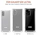 Matone for Samsung Galaxy S20 Ultra Case, Crystal Clear Slim Protective Cover with Reinforced Corner Bumpers, Flexible Soft TPU Anti-Scratch Case for Samsung Galaxy S20 Ultra