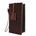 Genuine Italian Oil Leather Case for iPhone 6 Book 4.7 Wallet Handmade S Luxury 6s
