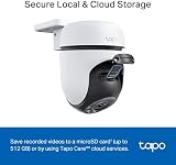 Tapo C510W 2K Outdoor WiFi Security Camera Pan Tilt 360 Motion Tracking Color view 11