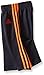 adidas Baby Boys' Tricot Zip Up Jacket and Pant Set, Dark Grey Orange, 9 Months