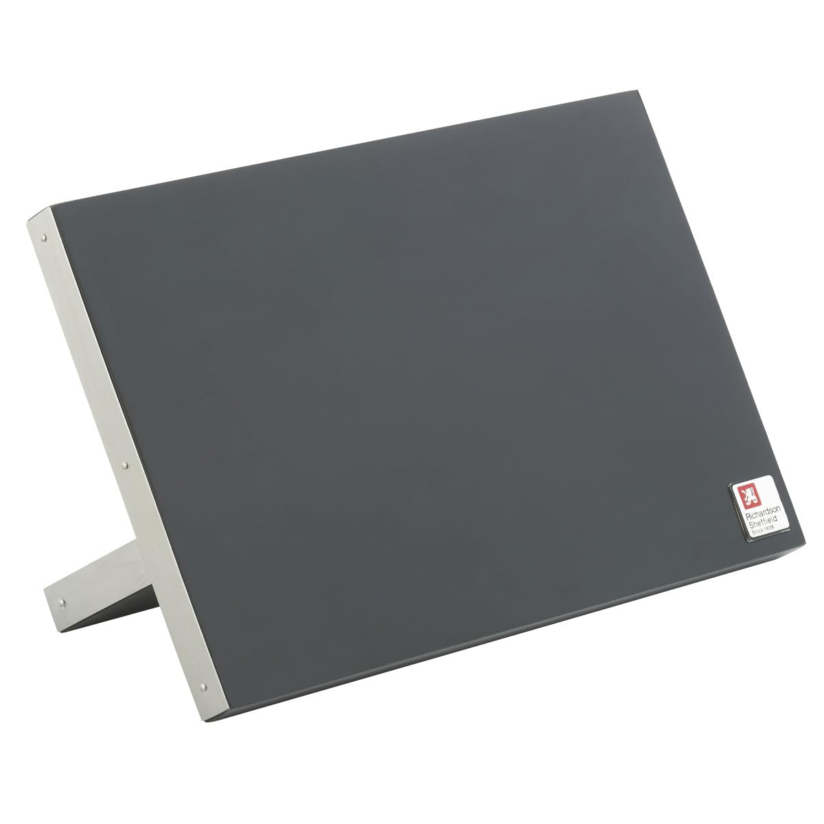 Richardson Sheffield R164HSRC57846 Magnetic Knife Block Unloaded Stainless Steel Black, 20.6 x 12.4 x 31 cm