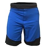 WOD Shorts for Men Agility 3.0 (38, Blue/ Black Trim)