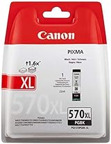 Canon Standard PGI-570XL PGBK Ink Cartridge Black view 4