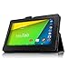 Infiland NeuTab N7 Pro 7'' / NeuTab N7S Pro 7'' case, Folio PU Leather Slim Stand Case Cover for NeuTab N7 Pro 7 / NeuTab N7S Pro 7 inch Quad Core Google Android Tablet, Black