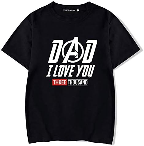 Fushimuma Unisex Dad I Love You 3000 Revengers T-Shirt Summer Tee Top