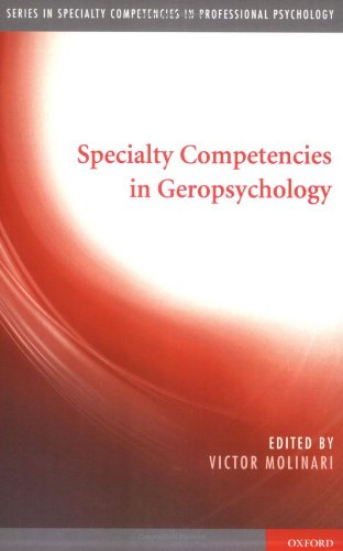 Specialty Competencies in Geropsychology (Paperback)