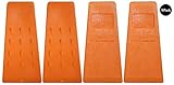 Timber Savage 5.5 Inch Felling Wedge Chain Saw Logging Supplies Set of 4