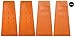 Timber Savage 5.5 Inch Felling Wedge Chain Saw Logging Supplies Set of 4 primary