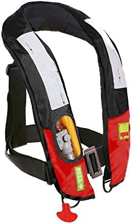 Premium Quality Automatic/Manual Inflatable Life Jacket Lifejacket PFD Life Vest Highly Visible Inflate Survival Aid Lifesaving PFD New