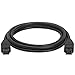 Cmple - 6FT FireWire 800 BETA 9-Pin/9-Pin - IEEE 1394b High Speed Firewire 9 Pin to 9 Pin Cable for MacBook Pro, PC Computer - 6 Feet Black