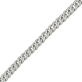 GLD Shop Prong Cuban Bracelet - Handcuff/Rounded Cross/Micro Diamond/Diamond Styles - 6MM/12MM/19MM Sizes - 6/7/8/9 Inch Lengths - Gold/White Gold - Unisex