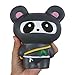 Anboor 2 PCS Squishies Ninja Jumbo Panda and Fox Slow Rising Squishies Kawaii Scented Soft Animal Toys Stress Relief Kid's Toys