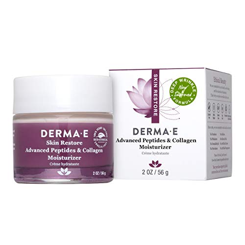 DERMA E Advanced Peptides and Collagen Moisturizer – Double Action Collagen Face Cream with Peptide Complex – Intense… - Image 3
