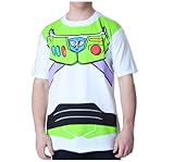 Toy Story Buzz Lightyear Astronaut Costume Adult T-shirt