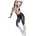 GBSELL Women High Waist Skinny Sexy Leggings Yoga Pants Workout Clothes (Black, S)