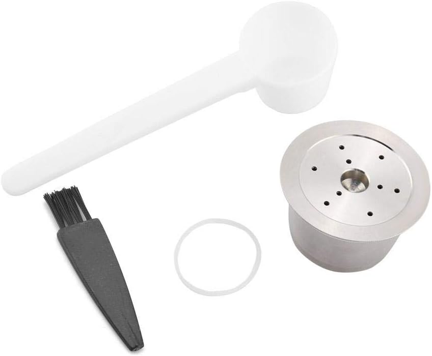 Pasamer Stainless Steel Refillable Reusable Coffee Capsule for caffitaly/Tchibo Coffee Machine