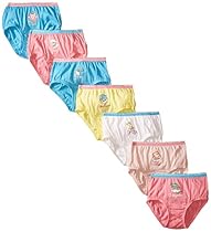 Fruit of the Loom Girl's  Toddler Brief (Pack of 7)