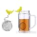 2 Pcs Stainless Steel Mesh Tea Ball Tea Infuser Strainers Filters Tea Interval Diffuser for Loose Leaf Upgrades Silicone Hook Seasoning Spice Balls Reusable