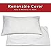 Toddler Pillow INCLUDES PILLOW CASE YOUR CHILD WILL NEVER SLEEP BETTER Premium Quality Fiber Filling PLUS Super Soft 100% Cotton Pillow Case by My Perfect Dreams