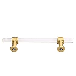Peaha 50 Pack Acrylic Pulls 96mm Cabinet Pulls