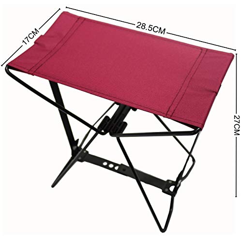 Homecall - Opvouwbare campingkruk - (rood) - Image 7