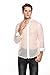 Coofandy Men's Sexy See Through Mesh Clubwear Long Sleeve Shirt