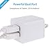 Charger, Dual Port Travel Wall Power Adapter 4.2A 21W with [2-PACK] (5ft) 1.5M YUNSONG Lightning Cable USB Data Charge Sync Cable for iPhone 6S/6S Plus/5SE/5S, iPod, iPad Air/mini