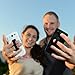 LOVEHANDLE Universal Phone Grip for Most Smartphones, Mini Tablets and Cases, Black Design Elastic Strap with Black Base, Black