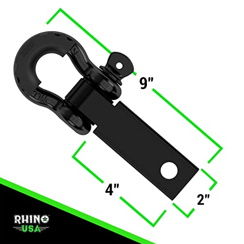 Rhino USA Shackle Hitch Receiver (Fits 2" Receivers) Best Towing