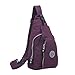 Daosen Women Casual Chest Pack Unbalance Backpack Sport Sling Bag/Hiking Bag