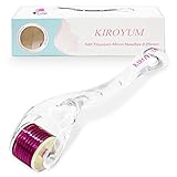 Derma Roller 0.25mm Cosmetic Needling Instrument For Face, 540 Titanium Roller Microdermabrasion Facial Roller