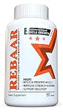 Best Amino Acids Supplements Complex - REBAAR - BCAA Muscle Builder for Pre-Workout Endurance and Post-Workout Recovery