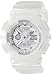Casio Women's BA-110-7A2CR Baby-G Silver-Tone Analog-Digital Display and Translucent Resin Strap Watch