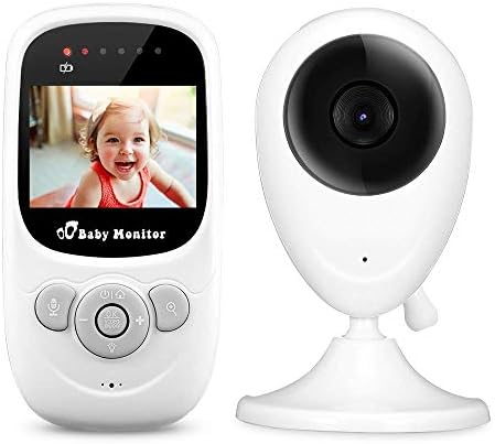 Video Baby Monitor, iLifesmart 2.4GHz Baby Monitor with Camera, Night Vision, 2 Way Radio, Temperature Monitor, 2.4 Inch Screen (SP880)