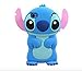 Disney 3d Stitch Movable Ear Flip Hard Case Cover for Iphone 4/4s Xmas gift