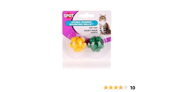atomic bouncing ball cat toy
