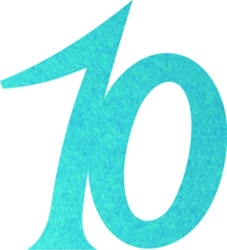 Petra's Craft News GEF3310 57 Confetti, Fliz, Turquoise, 18 x 12 x 3 cm