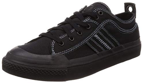 Diesel Men's ASTICO LOWLACE Sneaker, Black, 12 M US