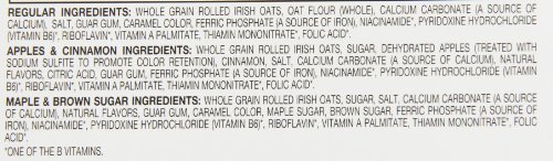 MCCANN’S INSTANT VARIETY PACK IRISH OATMEAL, 12.7 OUNCE (PACK OF 12)