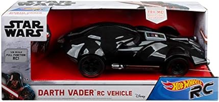 hot wheels darth vader remote control car