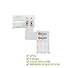 LightingWill 10pcs Pack L Shape Solderless Snap Down 2 Pin LED Strip Connector for Right Angle Corner or 90 Angle Turning Connection of 10mm Wide 5050 5630 Single Color Flex LED Strips