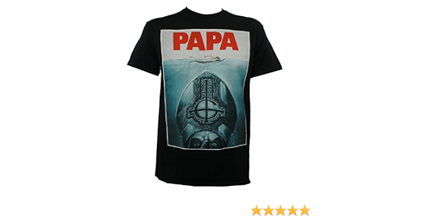 Ghost Men's Papa Jaws T-Shirt Black L 
