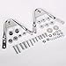 Detachable Two Up Luggage Rack Docking Hardware Kit For 97-08 Harley Touring