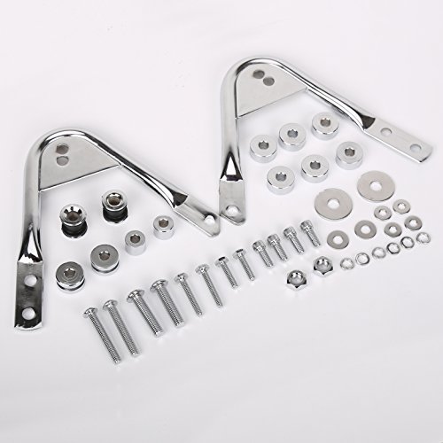 Detachable Two Up Luggage Rack Docking Hardware Kit For 97-08 Harley Touring Detachable Two Up Luggage Rack Docking Hardware Kit For 97-08 Harley Touring