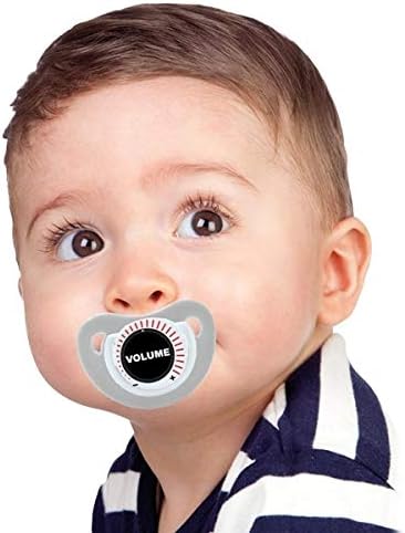 Ebiz Sucette Humoristique Pour Bebe Dessin Volume Tetine Drole Amazon Fr High Tech