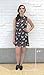 LaVieLente Customized Sleeveless Shirt Sloth Dress Fox Dress Dog Dress Stretchable Waist Design