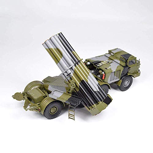 XHH Panzermodell Militärisches Panzermodell, Raketenwerfer BM-27 im Maßstab 1:43 Modell aus UDSSR-Legierung, Spielzeug… – Bild 5