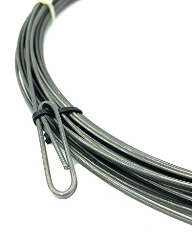 BRUFER 72152 Fish Tape for Electric or Communication Wire Puller 50-feet - Without Case, Steel Tape only